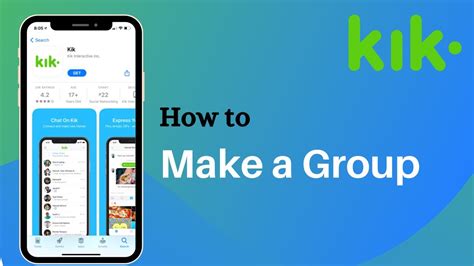 Create a Group – Kik